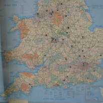 1Xtra Breakfast Listeners Map of England