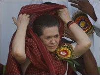Congress President Sonia Gandhi