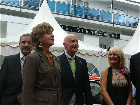 'Sybil' at the reopening of the Gleneagles Hotel