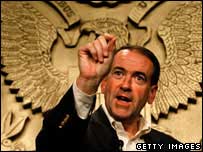 O pré-candidato republicano à Presidência dos EUA, Mike Huckabee