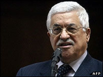 Filistin Yönetimi lideri Mahmud Abbas