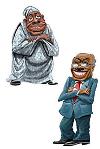 The Resident Presidents (illustration by Frank Odoi)