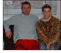 Miles and Alison after