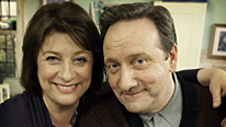 Maddy (Caroline Quentin) and Jim (Neil Dudgeon) lead the Life Of Riley