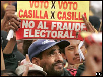 Eleitor de López Obrador