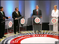 Candidatos à Presidência do Equador