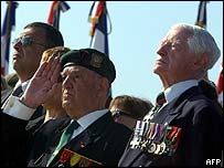 Ветерани висадки в Нормандії