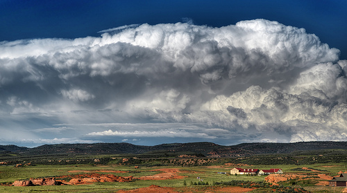 Clouds east of Laramie
