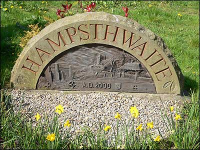 Hampsthwaite sign
