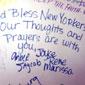 Messages left at ground zero