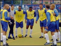 Jogadores do Brazilian Show Football