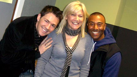 Matt Jones, Jos Andrews and Colin Jackson