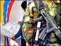 Kolumbijští voliči