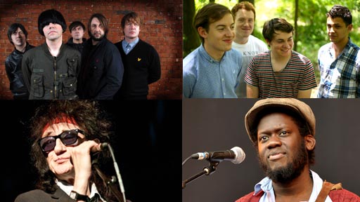 6 Music Showcase featuring John Cooper Clarke, The Charlatans, Bombay Bicycle Club and Michael Kiwanuka