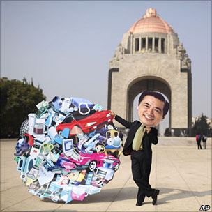 Caricature of Naoko Kan