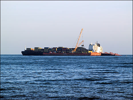 The listing MSC Napoli