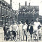 A street party in 1937 on Epworth Street, E Belfast. A young 6 year old Jim is in the picture
