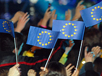 European Union flags (Getty Images)