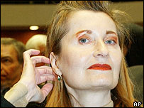 Elfriede Jelineková, nositelka letošní Nobelovy ceny za literaturu