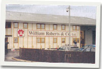 Safle newydd cwmni William Roberts & Co