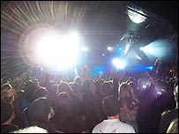 In Flames light up the stage