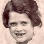 Margaret Le Poidevin, age 5, in Stockport