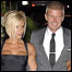 O casal Beckam chega à festa