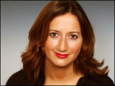 BBC reporter Nadene Ghouri