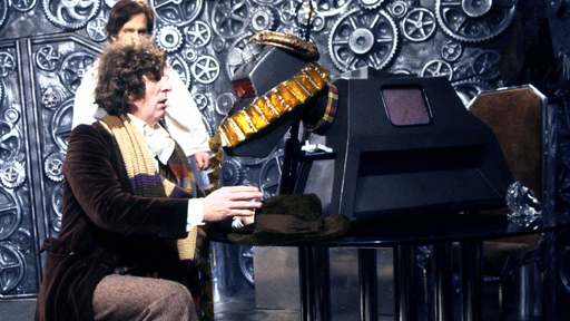 Wearing the sash in The Invasion of Time