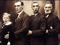 Four generations of the Pages.