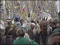 Crowds at the Tall Ships