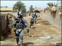 سربازان آمریکایی در بغداد-آرشیو