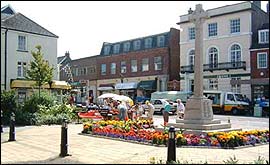 Honiton town centre 