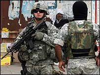 Bağdat'ta Amerikan askeri