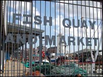 North Shields Fish Quay and market