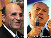 Šaul Mofaz a Benjamin Netanjahu