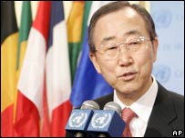 Sekretari i përgjithshëm i OKB-së, Ban Ki-moon