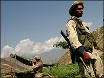 په سيمه کې بهرني ځواکونه