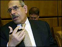 Uluslararası Atom Enerjisi Kurumu Başkanı El Baradey