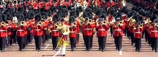 Trooping the Colour on the Queen's Birthday