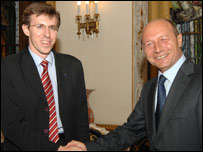 Dorin Chirtoacă şi Traian Băsescu