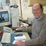 At my desk as Curator of the Nothe Fort At my desk as Curator of the Nothe Fort