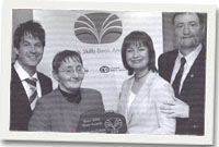 Helen Emanuel Davies, Rhodri Owen, Siân Lloyd a Ray Gravelle