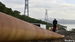 газопровід, Росія