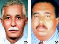 عبدالکريم المحاظی و عبدالرحيم بوعلام کارمندان سفارت مراکش در بغداد