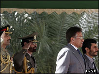 پرویز مشرف و محمود احمدی نژاد - عکس از ایسنا