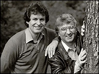 Winton Cooper (L) and Michael Cooke (R), 1980s
