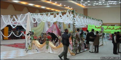 محوطه نمايشگاه پيشه وران هرات