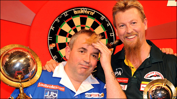 Phil Taylor and Simon Whitlock